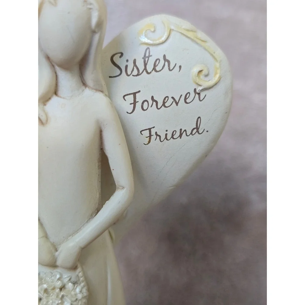 Seagull Studios Flutter Heart Angel Sister Forever Friend Figurine 2009 Resin